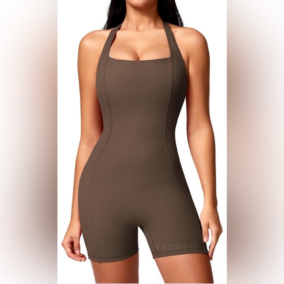 Women's (M) Brown (NWOT)Bodysuit - Picture 3 of 8